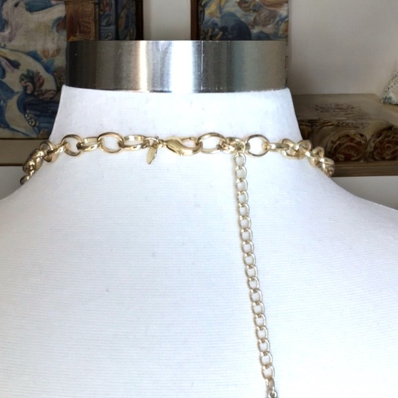 Chico's “Megan” Long Chalcedony Link Necklace - Picture 16 of 16